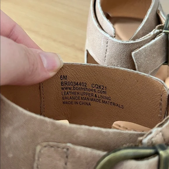 Born Womens Marlowe Sandal Size 6 - Picture 9 of 12